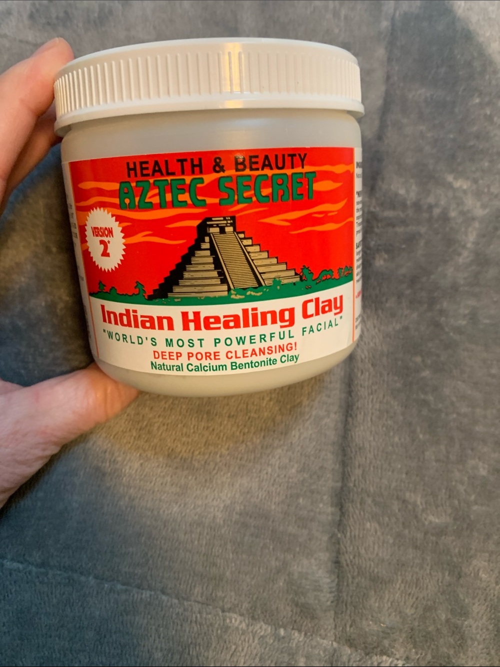 Indian Healing Clay - White Deep Pore Facial Mask